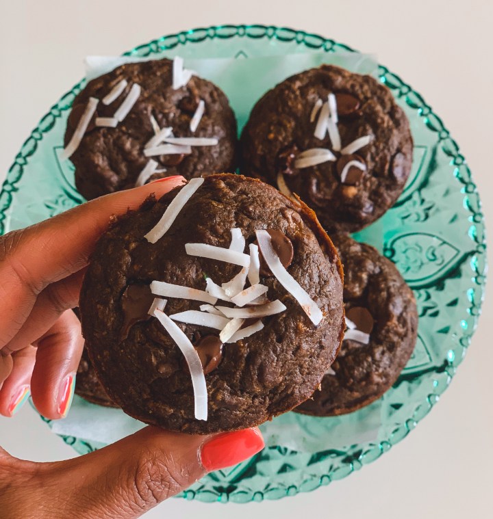 Vegan Chocolate Zucchini&nbsp;Muffins​
